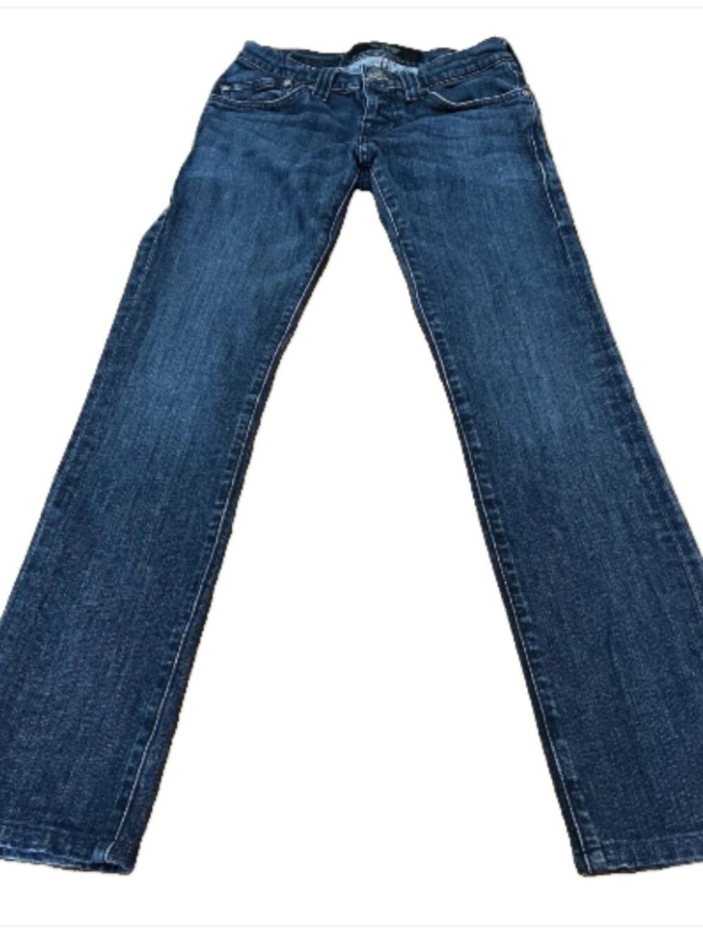 Vintage Rock & Republic Colburg Jeans Womens 27x28.5 Black Gothic R USA